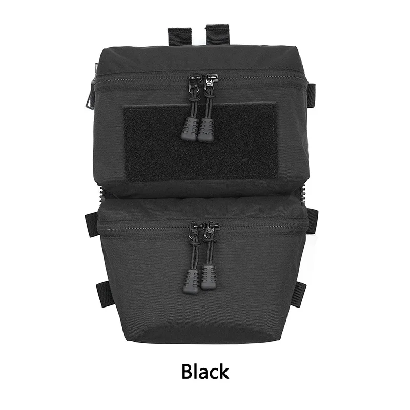 FERRO STYLE-bolsa táctica con cremallera, Panel trasero, doble bolsa FCPC V5, equipo Airsoft, chaleco portador de placa Molle de liberación rápida - imagen 5