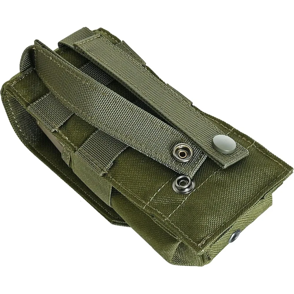 Bolsa táctica para revistas 5,56, bolsa para Rifle individual Molle Mag para M4 M14 AR15 AR10, soporte para revistas, capacidad para 2 revistas - imagen 4