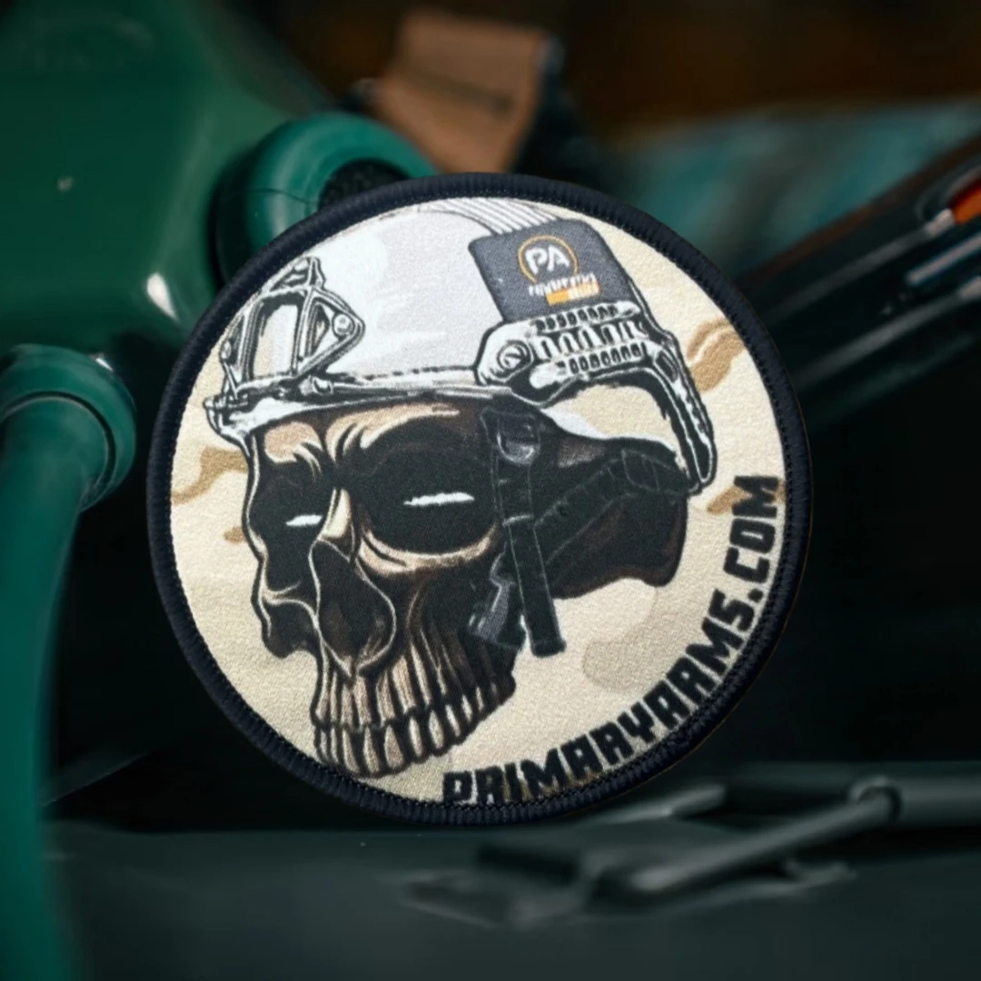 Parches impresos con insignia de moral de calavera de brazos primarios para ropa, brazalete militar táctico, gancho y bucle, accesorios para mochila, pegatinas - imagen 5