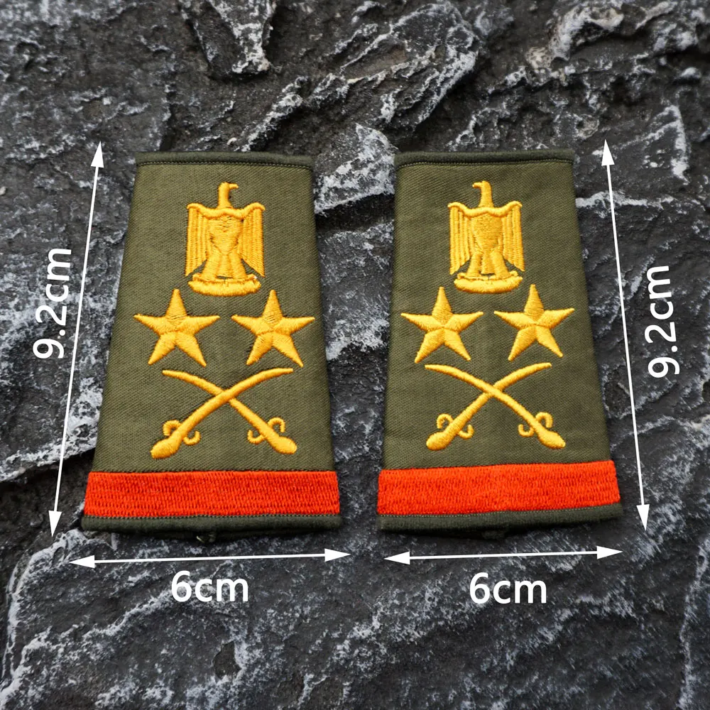 Parches para hombros y brazos Parches de tela tácticos Insignias decorativas para mochila - imagen 4