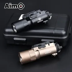 WADSN X300U Linterna táctica LED para pistola con riel 20 mm