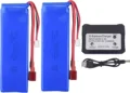 2Pcs with charger