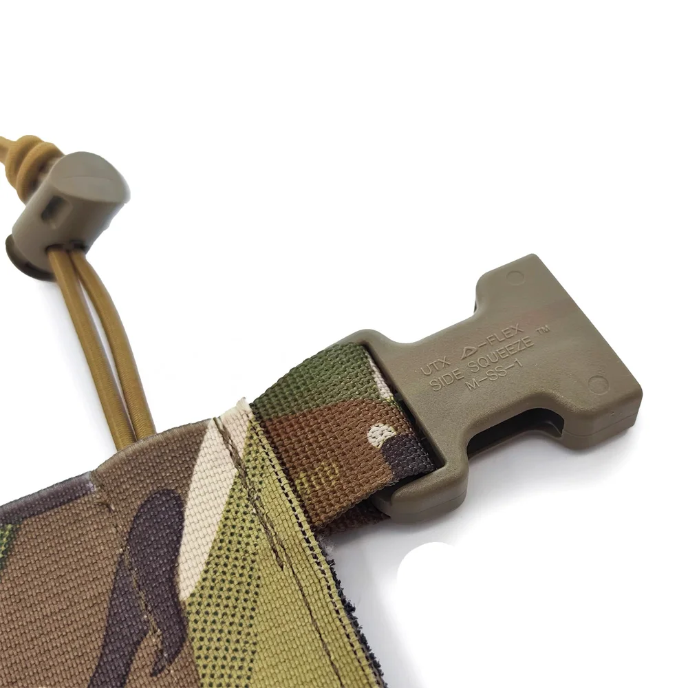 Equipo de pecho de estilo de doble cara, colgador de pecho táctico elástico oculto minimalista de baja visibilidad, bolsa magnética 556/762 - imagen 4