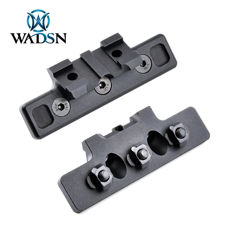 WADSN soporte offset para linterna táctica M-LOK Keymod