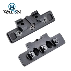 WADSN soporte offset para linterna táctica M-LOK Keymod