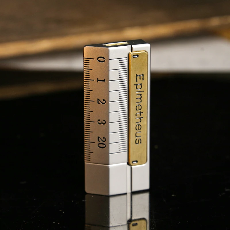 Herramienta de descompresión de juguete push-pull mecánico de acero inoxidable y manómetro - imagen 2