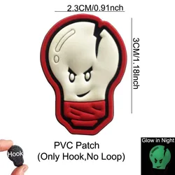 Parche táctico MOLLE PVC humorístico para mochila y equipo