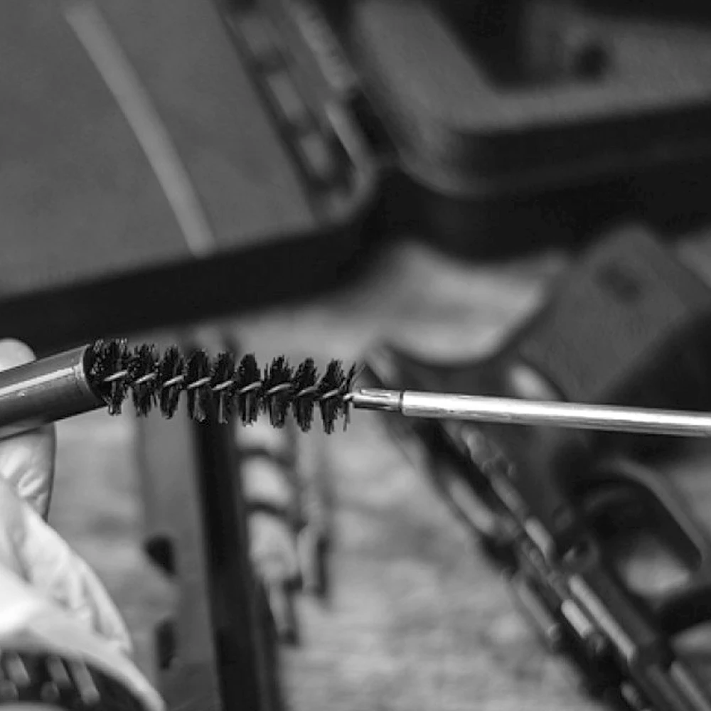 Cabezal de cepillo de limpieza de pistola, 5 uds., 22.30, cepillos de limpieza de orificio de pistola, Rifle, pistola, escopeta, herramienta de limpieza de pistola de caza, accesorio de caza - imagen 5