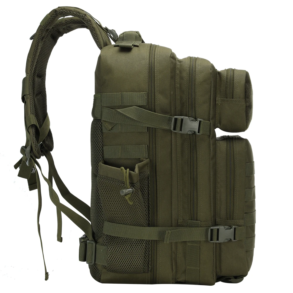 Mochila táctica de 45L y 3P, bolsa de senderismo, Mochila Molle para exteriores, Mochila impermeable para escalar, Camping, senderismo, Mochila - imagen 3