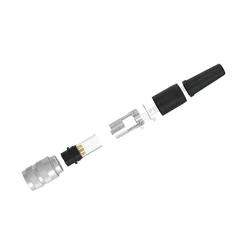 Conector impermeable macho hembra M16 aviación táctico