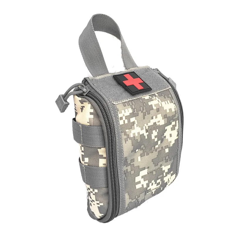 Bolsa médica táctica para exteriores, Kit de primeros auxilios, bolsa de emergencia para montañismo, Kit de supervivencia, funda de nailon para tiro - imagen 5