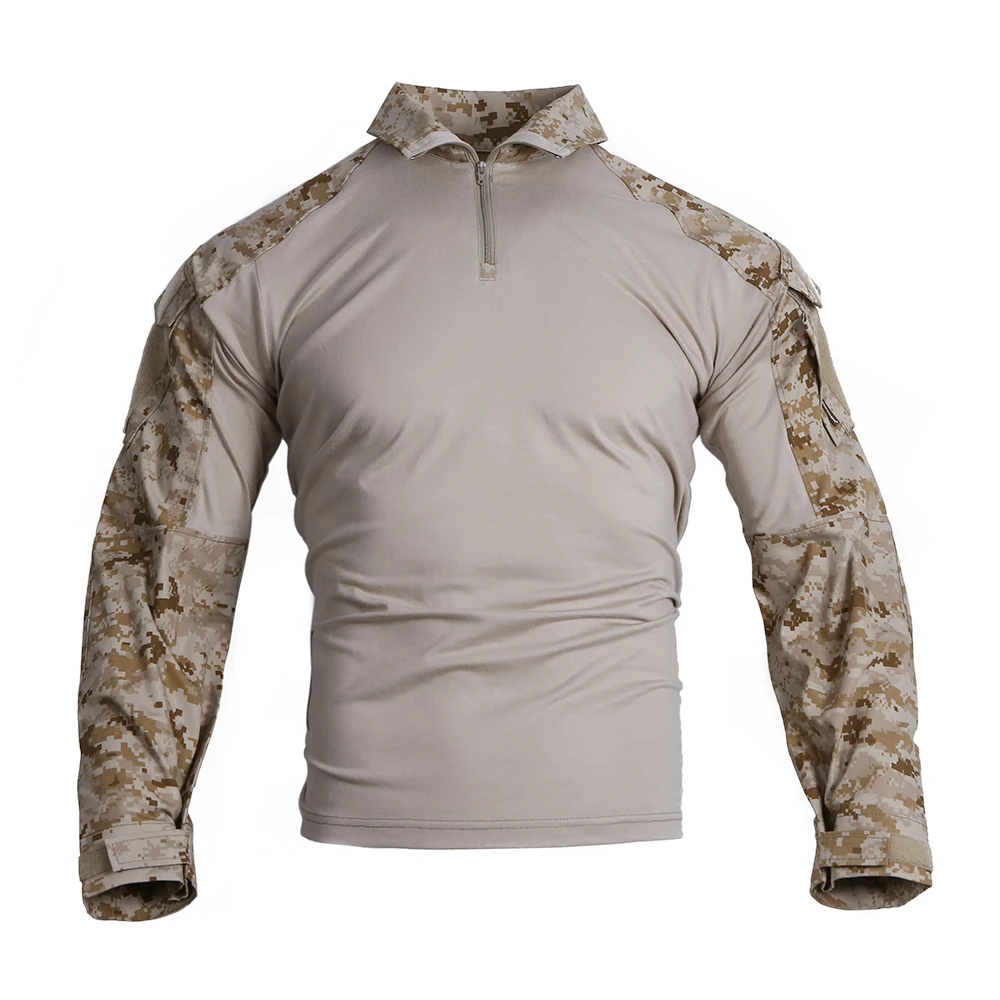 Emersongear-Conjuntos de uniformes de combate tácticos G3, camisa, pantalones, Tops, pantalones Cargo, trajes de camuflaje para hombre, deportes de senderismo AOR1, 2017 - imagen 2