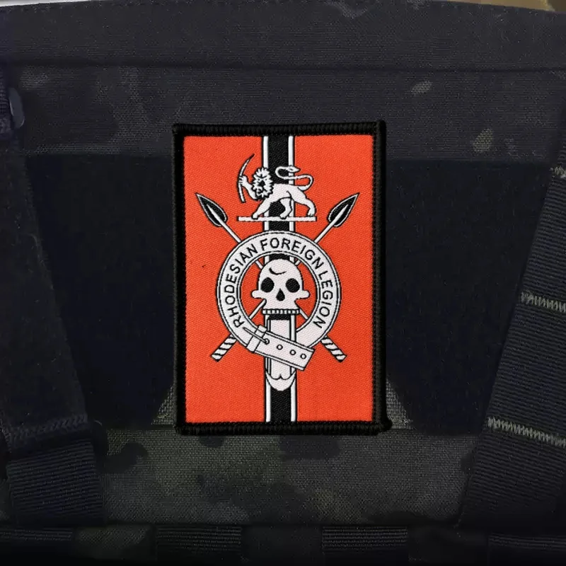 Insignia de moral táctica del cuerpo, parche impreso del ejército en la ropa, brazalete, gancho, parches militares, pegatinas para mochila - imagen 3