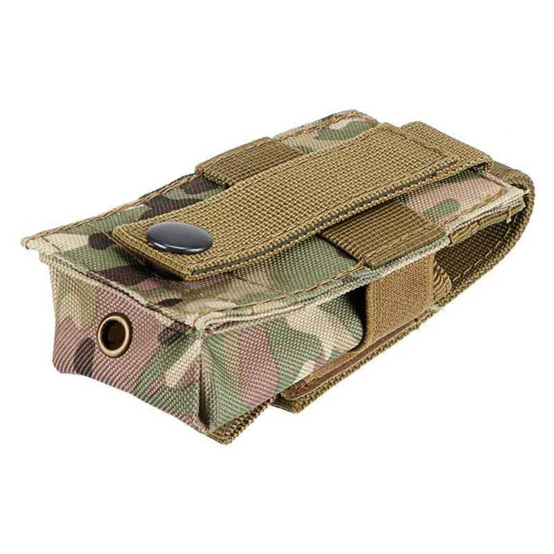 Funda táctica para linterna de M5 Molle, bolsa para cargador de Una sola pistola, soporte para antorcha, herramienta EDC, herramientas de caza al aire libre, bolsa ligera - imagen 4