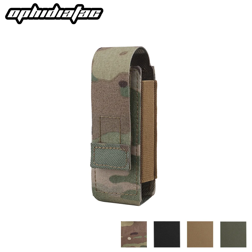 OPHIDIAN Bolsa MOLLE organizadora elástica – Soporte linterna táctico