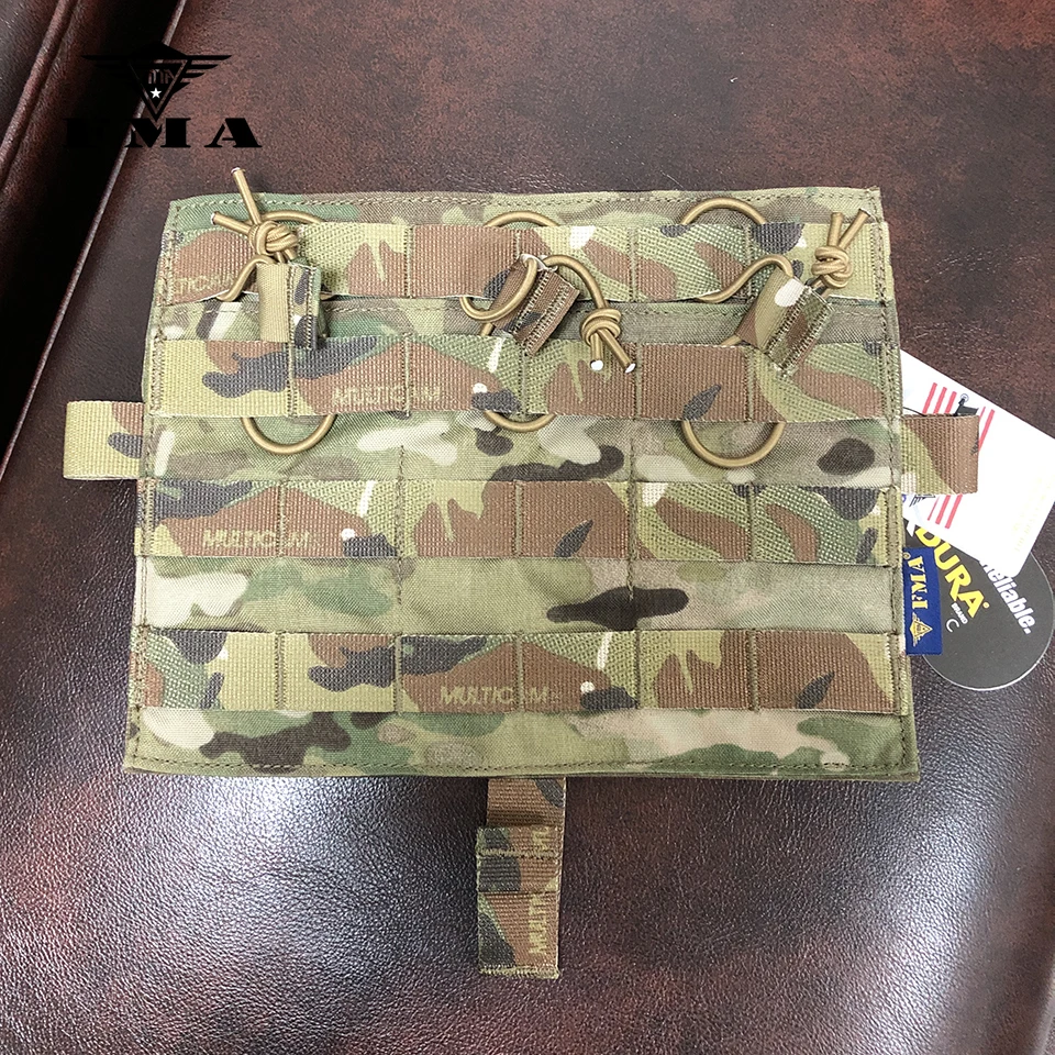 FMA AVS-Solapa extraíble Molle M4, bolsa de Triple revista plana Multicam para chaleco táctico AVS JPC2.0 CPC, Panel frontal para actualización - imagen 4