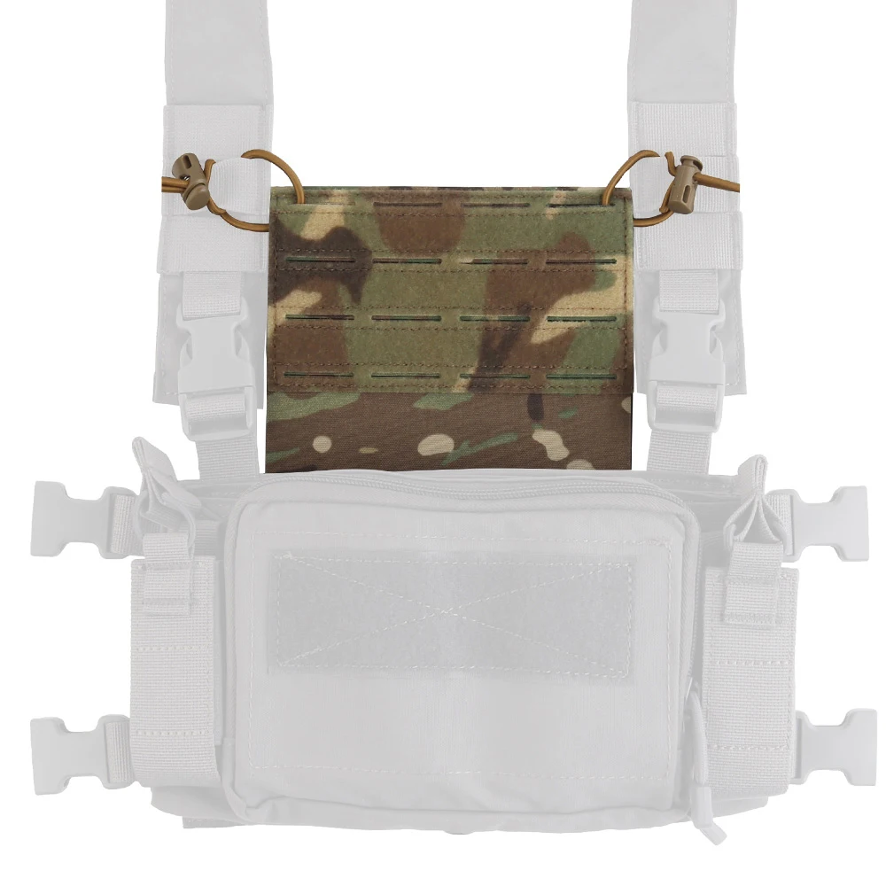 Accesorio de soporte para bolsa de revista Airsoft Chest Rig, accesorios de camuflaje para colgar en el pecho ampliamente adaptables, montaje MOLLE - imagen 4