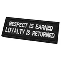 12 respect is earned