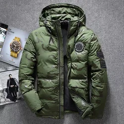 Parka de plumón térmica ligera para senderismo hombre