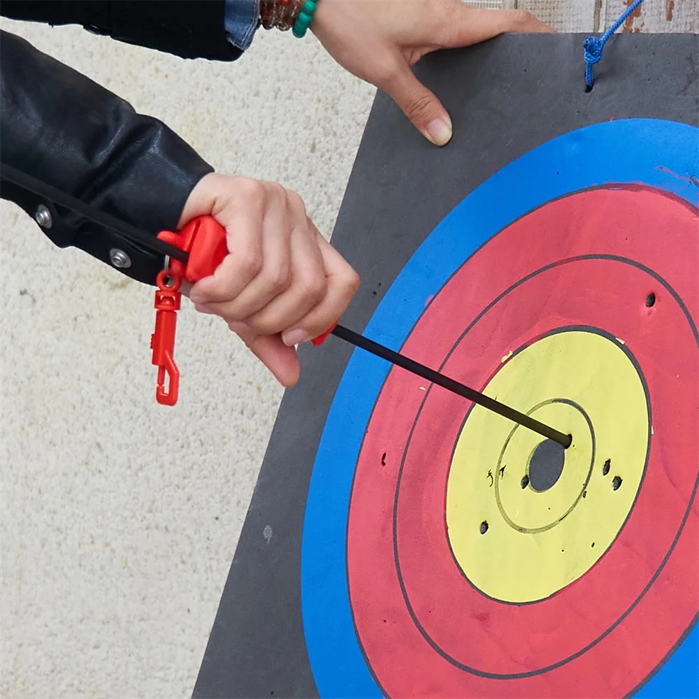 Extractor de flechas de tiro con arco de silicona, objetivo de caza, llavero de tiro con arco, protector de mano Allen, removedor de flechas - imagen 2