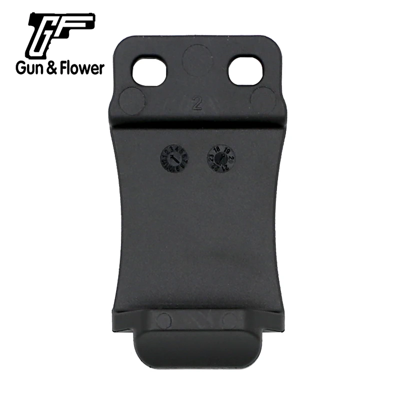 Clip de polímero de pistola y flor, Clip de cinturón de 1,75 pulgadas para Kydex Holster Gun bolsa de accesorios - imagen 3
