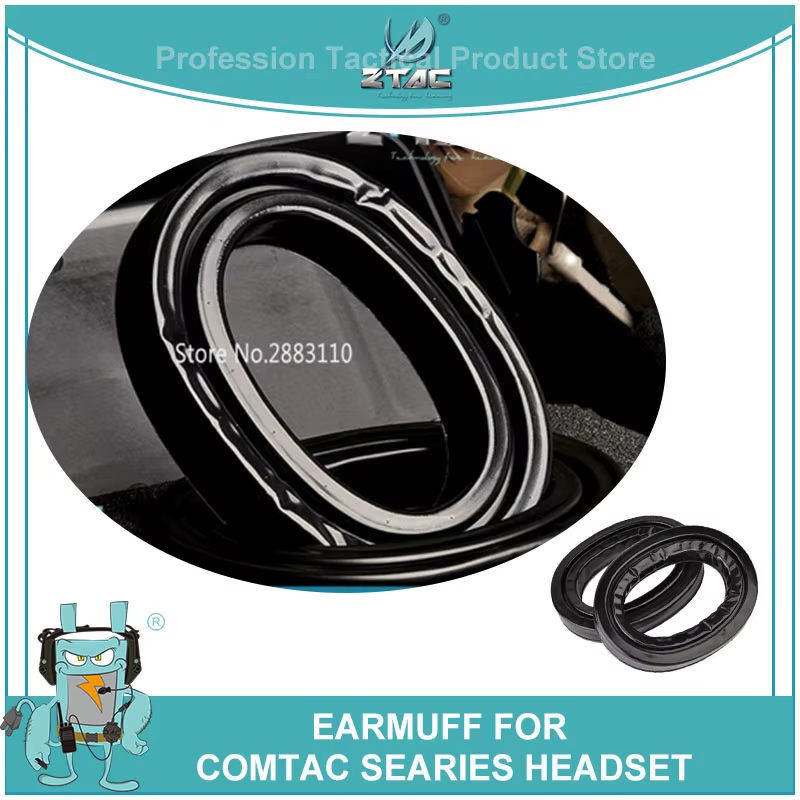 Ztac Comta II auriculares militares de aviación, accesorios de auriculares PTT, cancelación de ruido, auriculares de tiro, Softair, Airsoft, deportes, Pelto Z044 - imagen 3