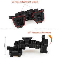 Sistema de montaje L4 G24 para casco – Compatible PVS-14 Rhino NVG