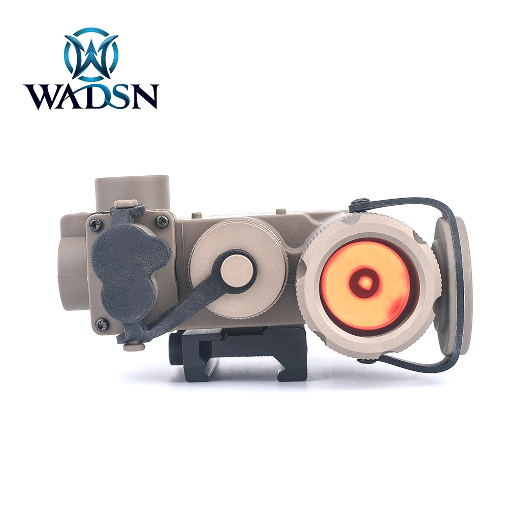 WADSN-linterna táctica de 2 piezas, Filtro IR para arma de DBAL-D2, luz de pistola, luces Airsoft, vidrio infrarrojo IR, accesorios de caza - imagen 4