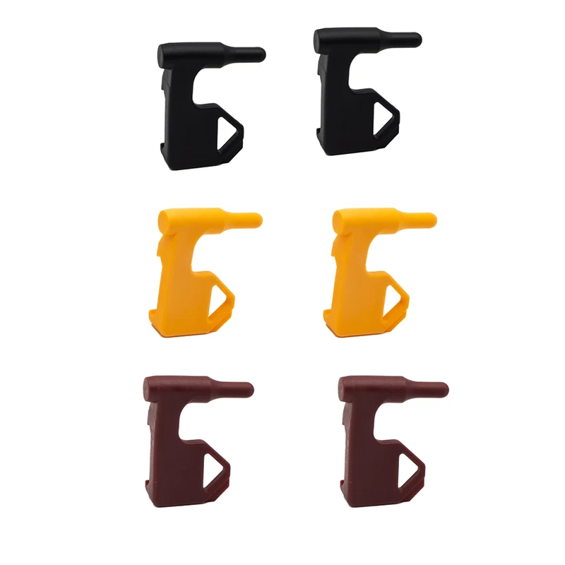 Bandera de seguridad de cámara Universal, herramienta de cabeza plana integrada para 9mm .45 ACP .22lr, .223, 5,56. 308, accesorios de caza portátiles, 2 uds. - imagen 2