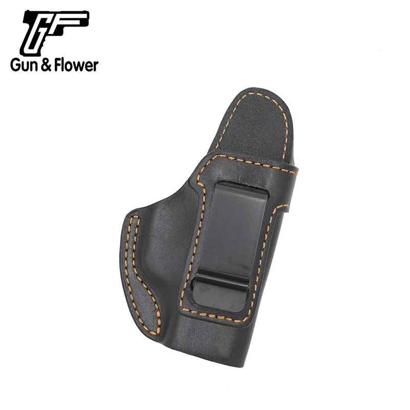 Para SIG P365/P365 SAS/P365X/P365 XL/P365-380/P365 ROSE-380, funda interior de cuero IWB negro de alta calidad, mano derecha - imagen 3