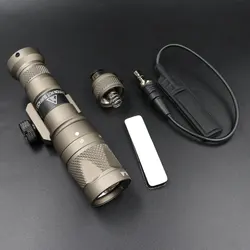 Linterna táctica M300V LED blanca e IR con interruptor remoto Picatinny
