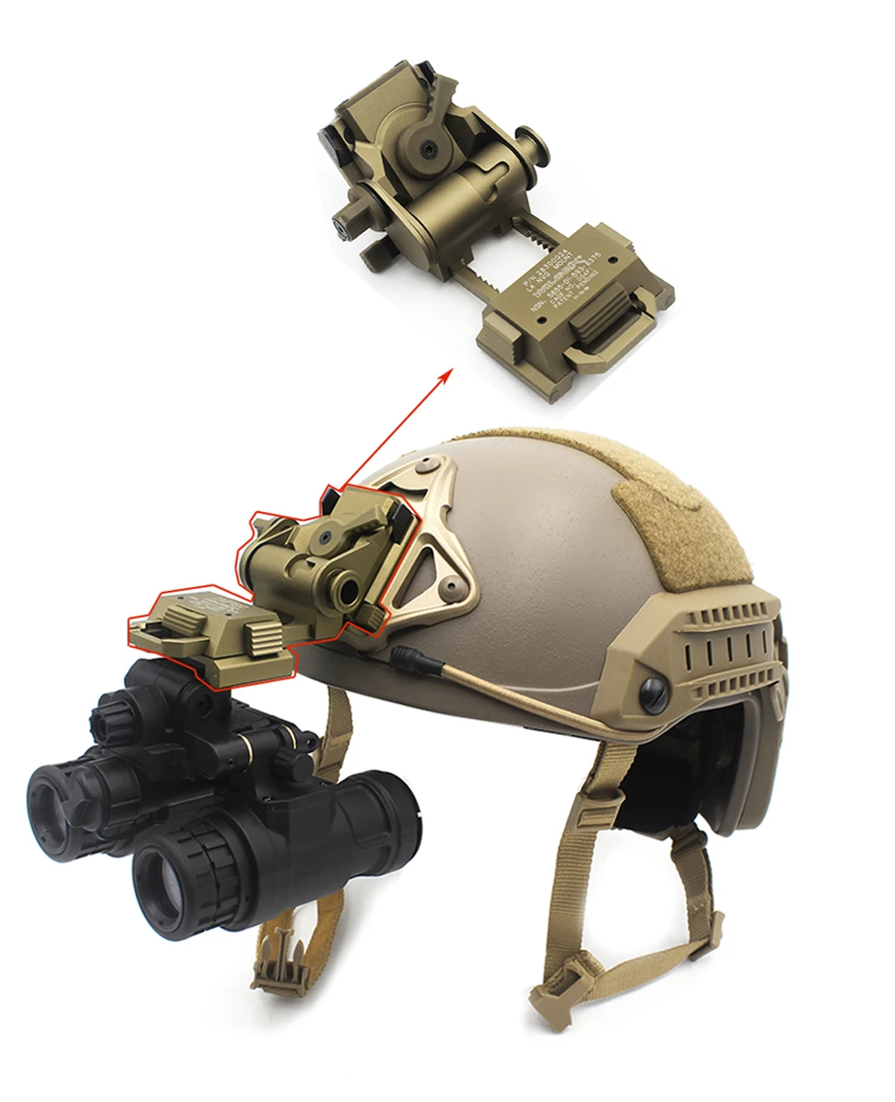 Montaje NVG profesional - Detalle de construcción