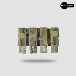 Panel quad MOLLE 4 compartimentos para chaleco táctico Slickster