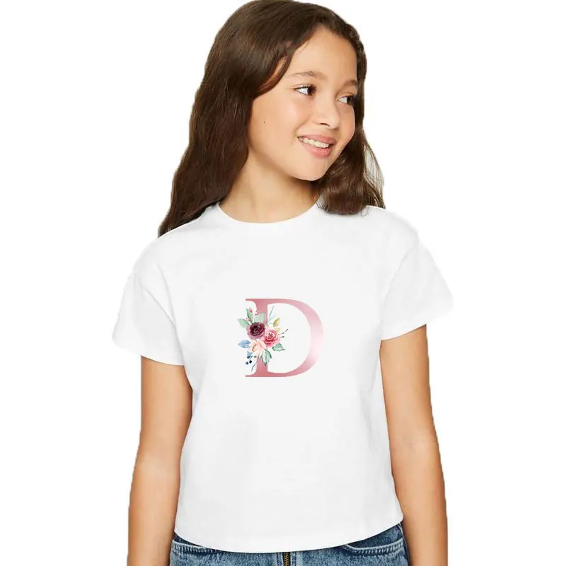 Pegatinas térmicas de 26 letras, transferencia de calor de flores para ropa, apliques de ropa para camiseta de bebé lavable - imagen 5