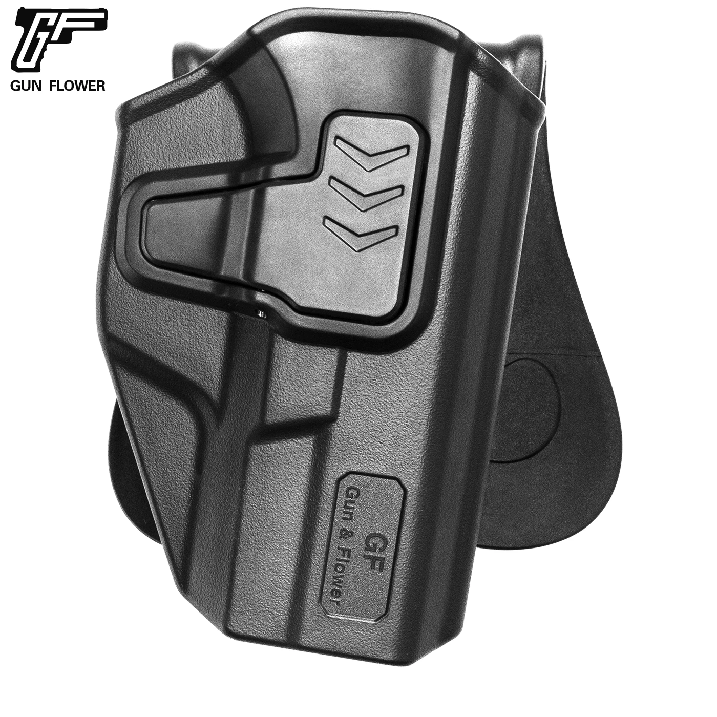 Compatible con Glock 19 Gen 3-5,Glock 23/32 Gen 3-4,G19X/44/45, funda OB, accesorio de bolsas de polímero de liberación de índice de transporte oculto, mano derecha - imagen 4