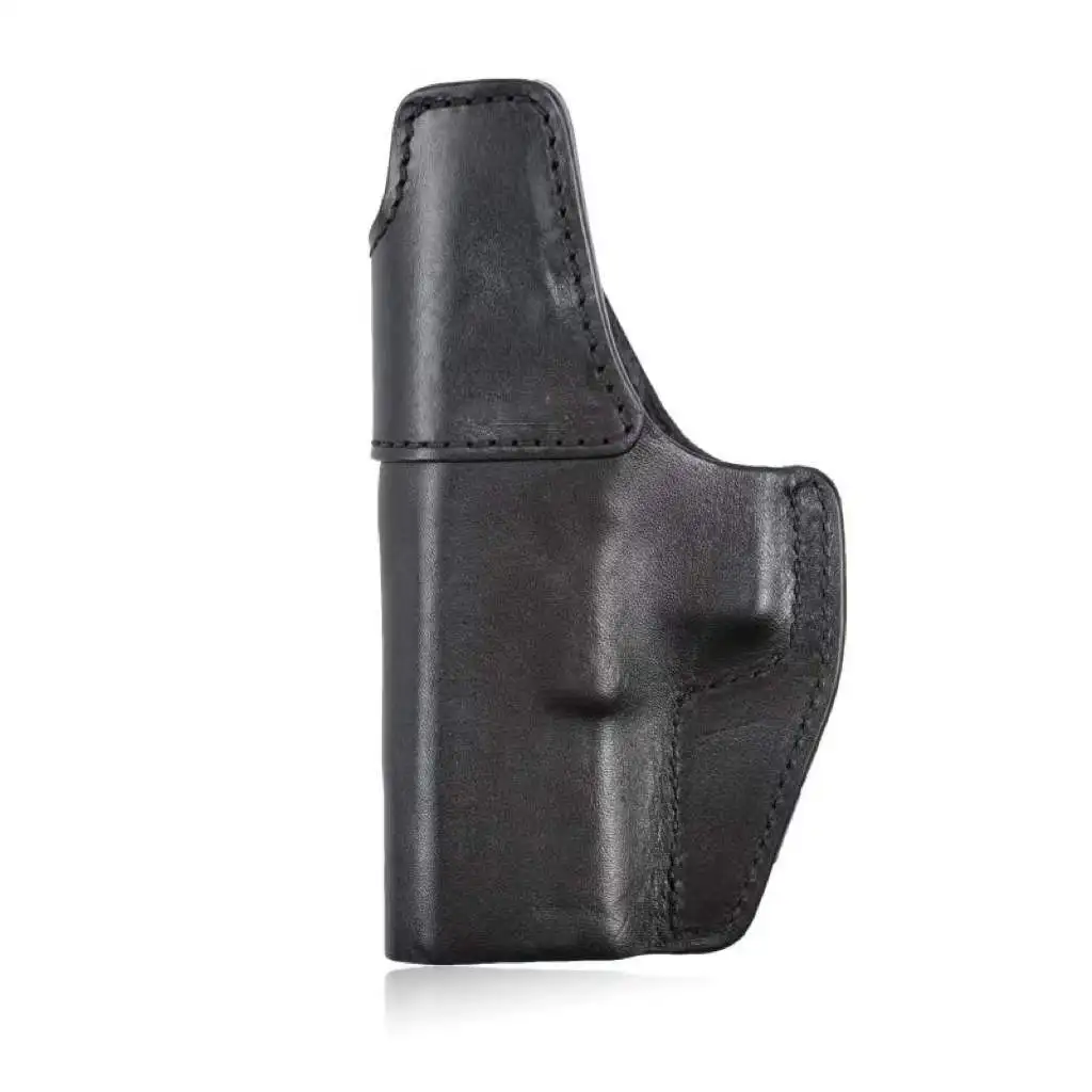 Funda de cuero para equipo táctico, soporte IWB para Glock 19/43 Taurus G2C/G3C / Sig P365 / CZ P10C / Walther PPK, uso a mano derecha - imagen 3