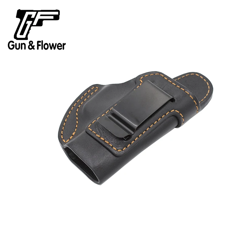 Para SIG P365/P365 SAS/P365X/P365 XL/P365-380/P365 ROSE-380, funda interior de cuero IWB negro de alta calidad, mano derecha - imagen 4