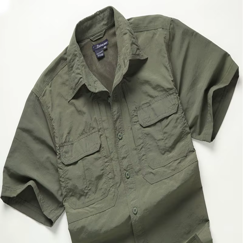 Camisa táctica militar ripstop con bolsillos MOLLE - imagen 5