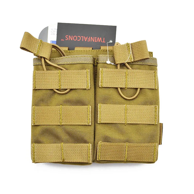 TwinFalcons-bolsa táctica para Airsoft MOLLE, bolsa Universal multifunción, militar, para caza, uso General, doble Mag - imagen 4
