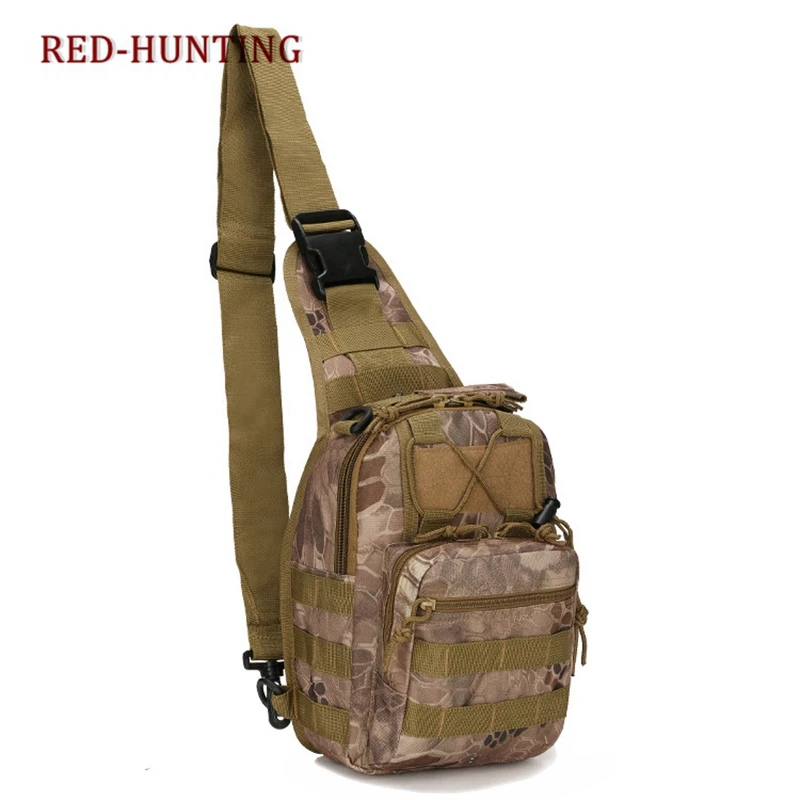 Bolso de hombro al aire libre, mochila táctica militar, paquete de pecho de un solo hombro, mochila de Camping, senderismo, bolsa de escalada - imagen 4