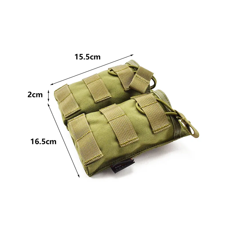 TwinFalcons-bolsa táctica para Airsoft MOLLE, bolsa Universal multifunción, militar, para caza, uso General, doble Mag - imagen 2