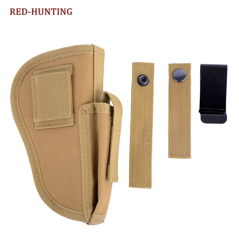 Funda para pistola táctica con ranura para revistas, EDC derecha, pistola izquierda, bolsa para soporte de pistola, GL 17,19,18C,PPK,P226,M9A1,1911 - imagen 2
