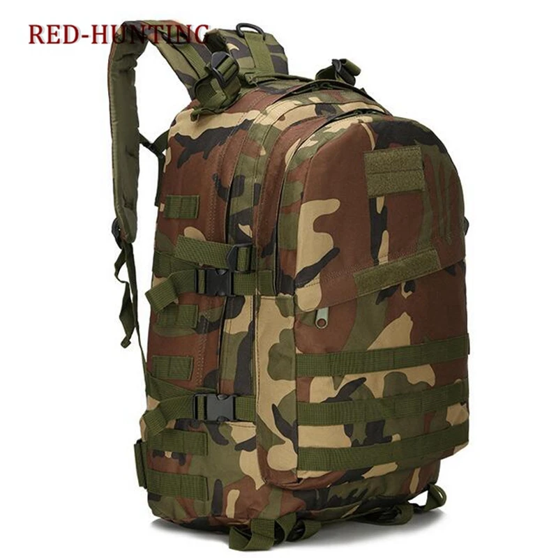 Mochila táctica militar Molle para deportes al aire libre, bolsa de senderismo, acampada, con bolsillo de hidratación, Airsoft, caza, 30l - imagen 5
