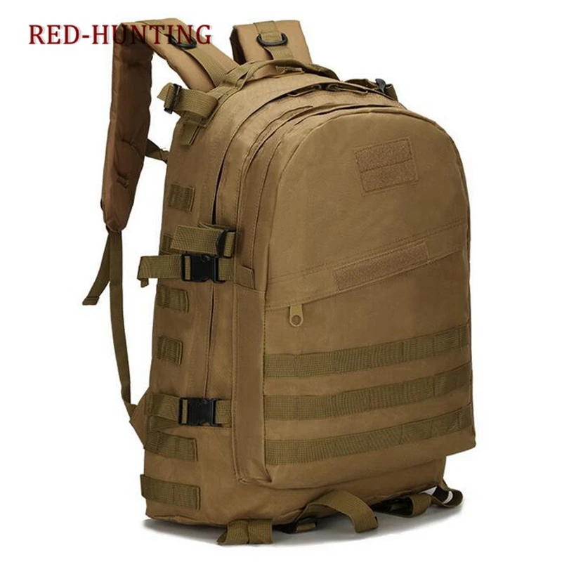 Mochila táctica militar Molle para deportes al aire libre, bolsa de senderismo, acampada, con bolsillo de hidratación, Airsoft, caza, 30l - imagen 4