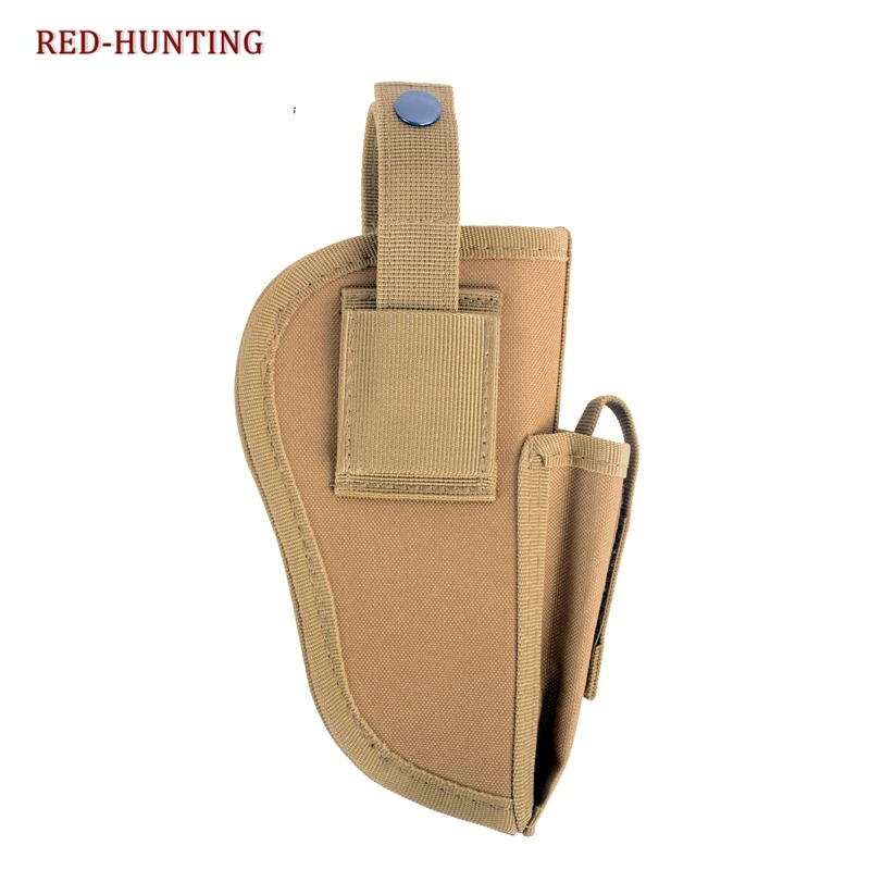 Funda para pistola táctica con ranura para revistas, EDC derecha, pistola izquierda, bolsa para soporte de pistola, GL 17,19,18C,PPK,P226,M9A1,1911 - imagen 4