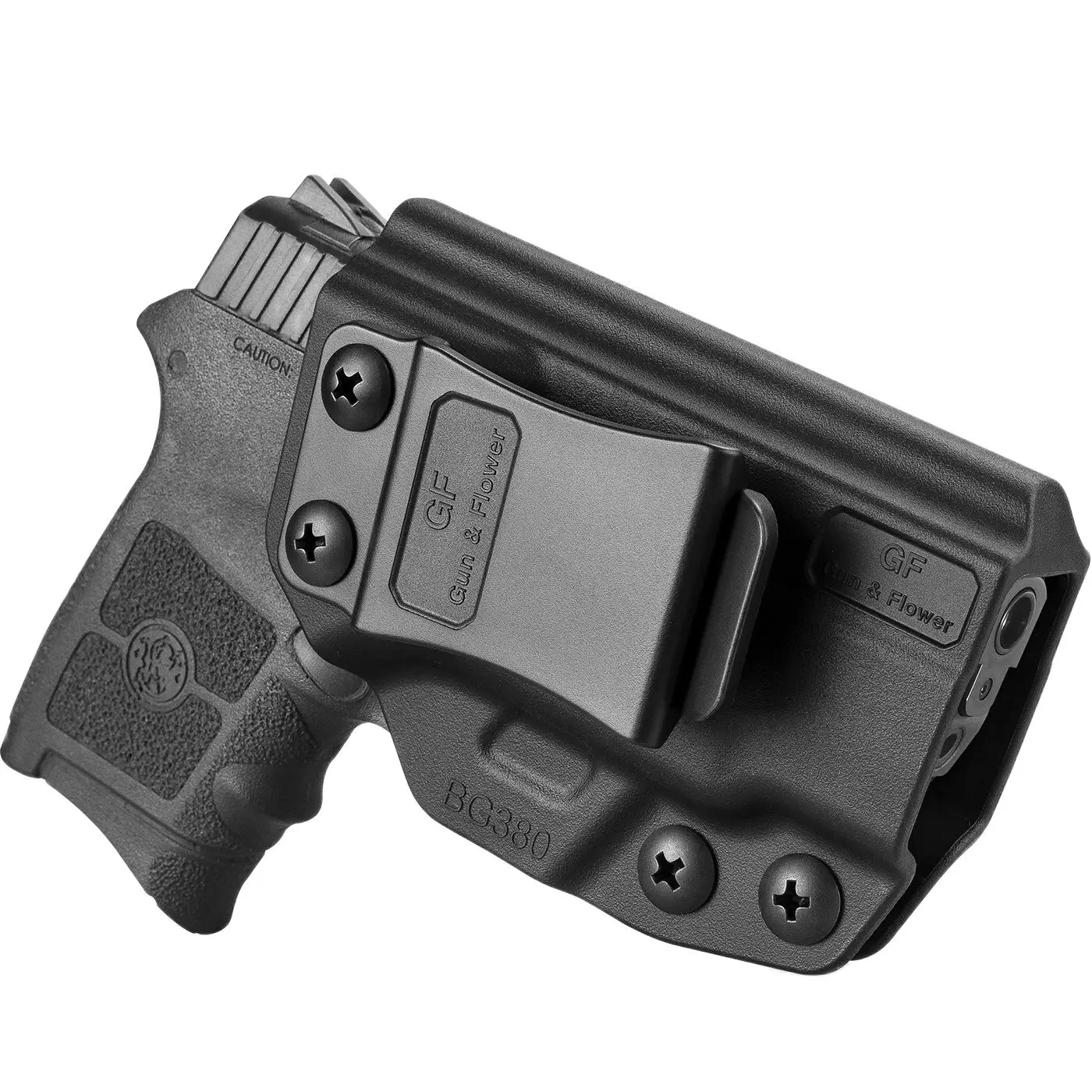 Funda Bodyguard 380, funda de polímero IWB apta para S & W Bodyguard 380 funda cartuchera de plástico bolsas de mano derecha - imagen 2