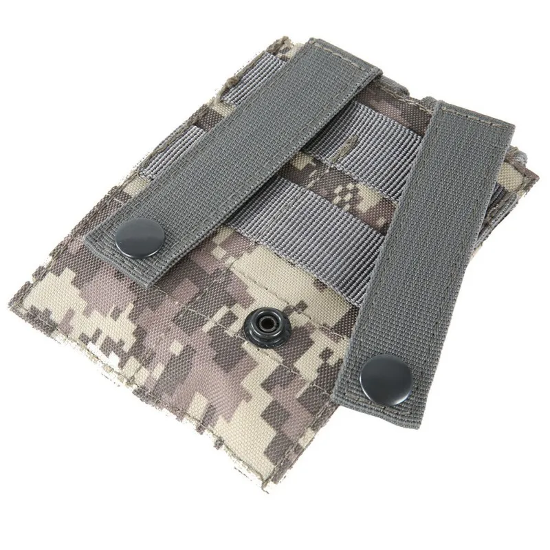 Bolsa táctica Edc Airsoft MOLLE de 9MM para munición, funda doble para pistola Mag, accesorios de caza - imagen 3