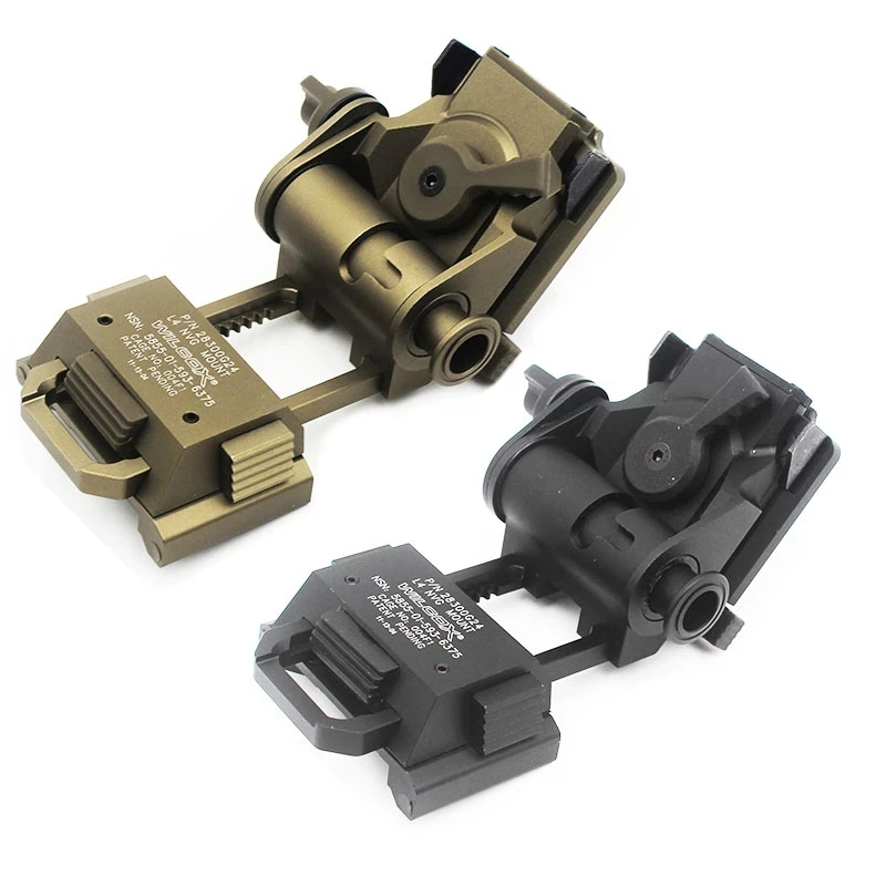 Sistema montaje NVG - Vista inferior y base