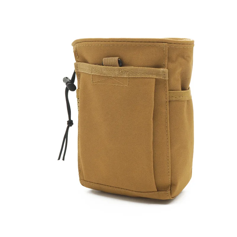 Bolsa de cartucho para exteriores Airsoft, bolsa de cintura duradera con cordón para caza, táctica, Oxford, para acampar, EDC Molle - imagen 4