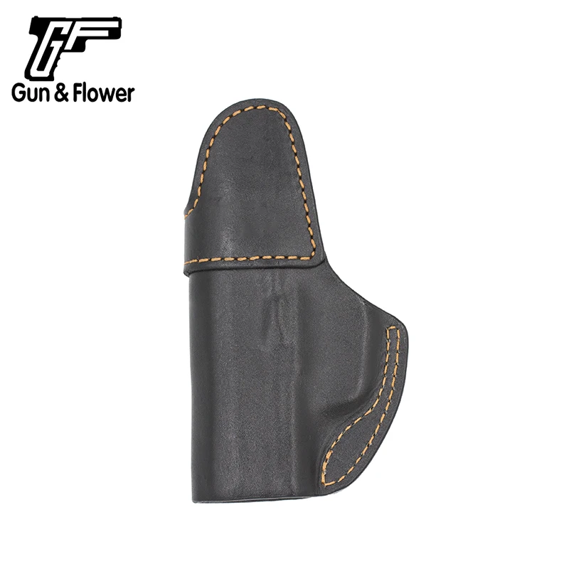 Para SIG P365/P365 SAS/P365X/P365 XL/P365-380/P365 ROSE-380, funda interior de cuero IWB negro de alta calidad, mano derecha - imagen 5